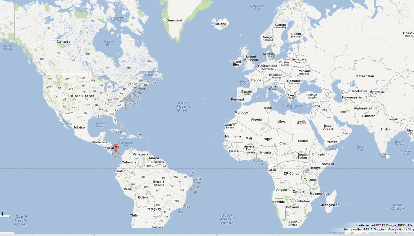 Panama City World Map Map Of Panama World 
